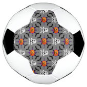 Halloween Pattern Voetbal (Gedraaid)
