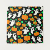 Halloween Pattern Wandkleed (Voorkant)