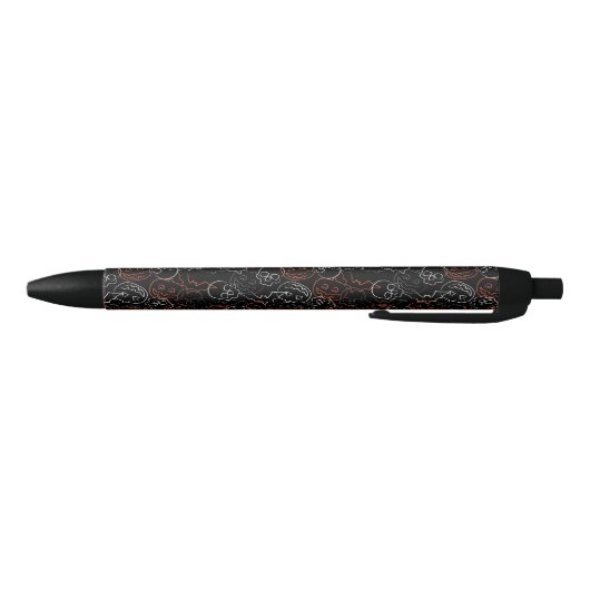 Halloween Pattern Zwarte Inkt Pen (Bodem)