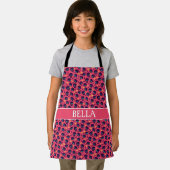 Halloween Peach Zwart Minimal Patroon Schort (Insitu)