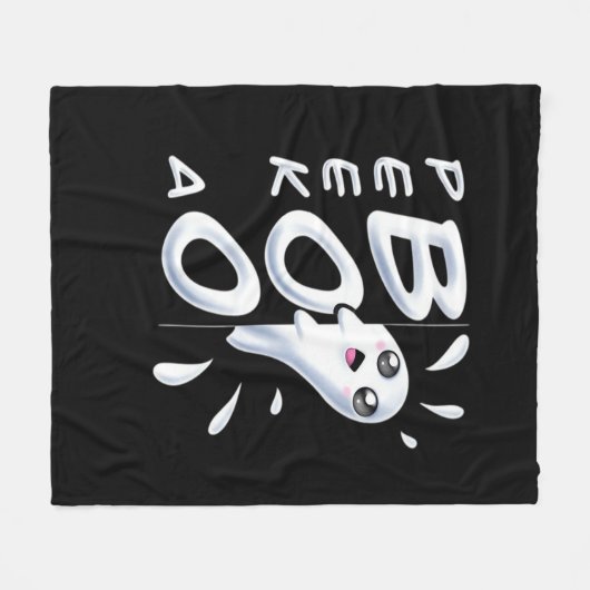 Halloween Peekabo Halloween kostuum Fleece Deken (Voorkant (Horizontaal))