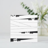 Halloween Peeking Mummy (Staand voorkant)