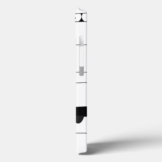 Halloween Peeking Mummy Case-Mate iPhone Case (Achterkant / Links)