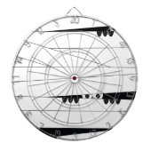 Halloween Peeking Mummy Dartbord (Voorkant)