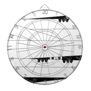 Halloween Peeking Mummy Dartbord