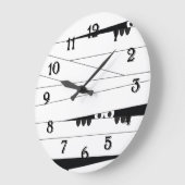 Halloween Peeking Mummy Grote Klok (Hoek)