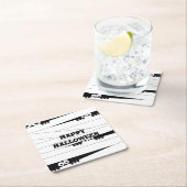 Halloween Peeking Mummy Kartonnen Onderzetters (Insitu)