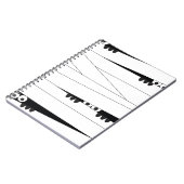 Halloween Peeking Mummy Notitieboek (Linkerzijde)