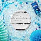 Halloween Peeking Mummy Papieren Bordje (Feest)