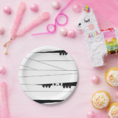 Halloween Peeking Mummy Papieren Bordje (Feest)