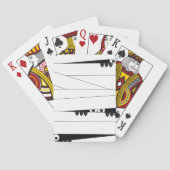 Halloween Peeking Mummy Speelkaarten (Achterkant)