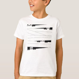 Halloween Peeking Mummy T-shirt