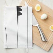 Halloween Peeking Mummy Theedoek (Quarter Fold)