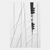 Halloween Peeking Mummy Theedoek (Verticaal)