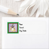 Halloween Pekingese Label (Insitu)