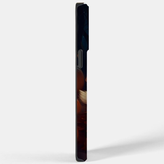 Halloween Pekingese with Pumpkins Scary Case-Mate iPhone Case (Achterkant / Rechts)