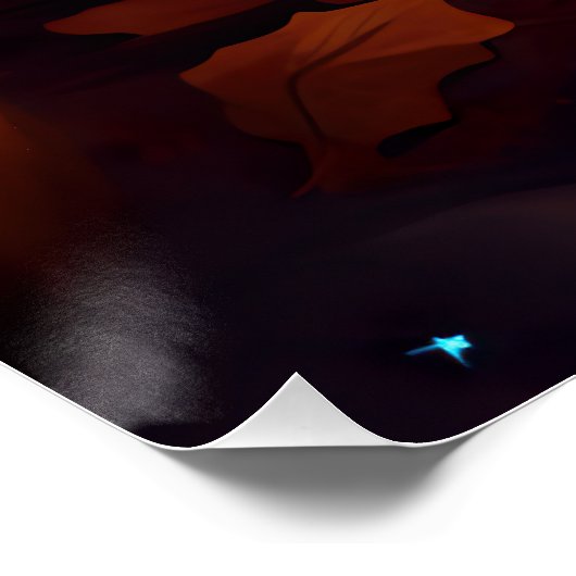 Halloween Pekingese with Pumpkins Scary Perfect Poster (Hoek)