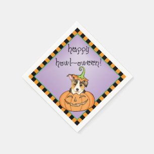Halloween Pembroke Welsh Corgi Napkins Servet