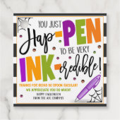 Halloween Pen Dank je Labels (Voorkant)