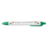 Halloween Pen Witch Pumpkin vliegt met kamer (Bodem)