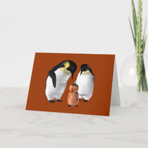 Halloween Penguin Kaart