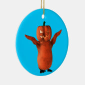 Halloween Penguin Keramisch Ornament (Rechts)