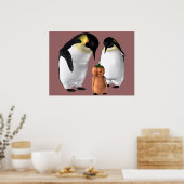 Halloween Penguin Poster (Keuken)