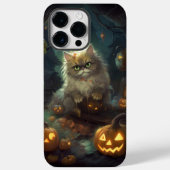 Halloween Persian Kat met pompoenen eng Case-Mate iPhone Case (Achterkant)