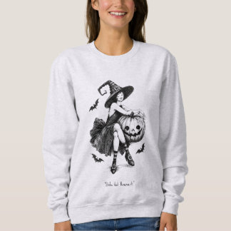 Halloween Personalized Name Quote Trui