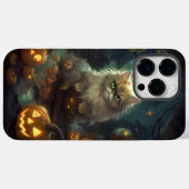 Halloween Perzische Kat Met Pompoenen Griezelen Case-Mate iPhone Case (Achterkant (horizontaal))