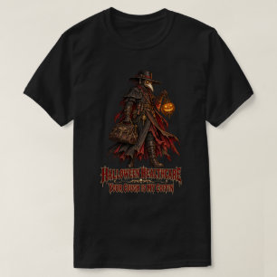 Halloween Pestdokter Hoest Kist T-shirt