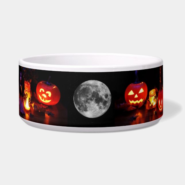 Halloween Pet Bowl Voerbakje (Voorkant)