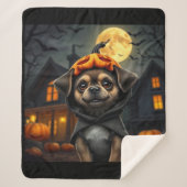 Halloween Pet Fleece Gooi 🎃 Spooky Deken (Voorkant)