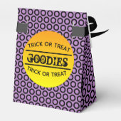 Halloween Pet in het maanlicht Bedankdoosjes (Achterkant)