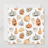 Halloween Pet Parade Kaart (Achterkant)