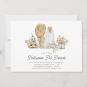 Halloween Pet Parade Kaart (Voorkant)