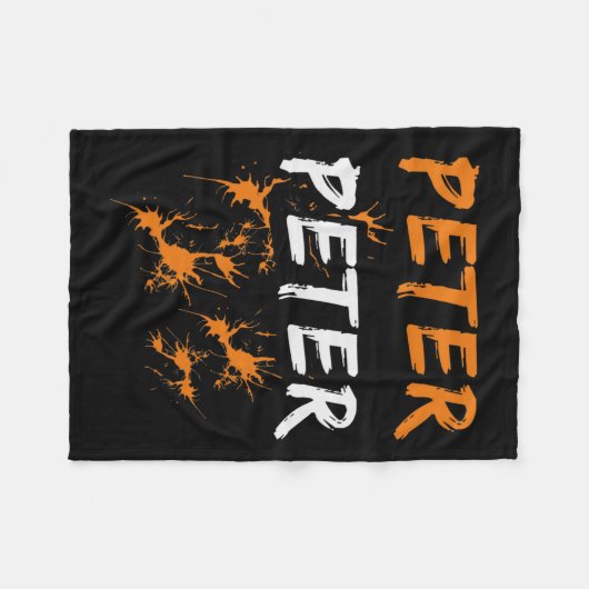 Halloween Peter Pumpkin Eater Kostuumkoppels Fleece Deken (Voorkant (Horizontaal))