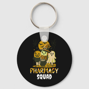 Halloween Pharmacy Squad Pillen Kostuumapotheker Sleutelhanger