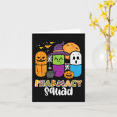 Halloween Pharmacy Squad PIls Kostuumapotheker Kaart (Gele Bloem)