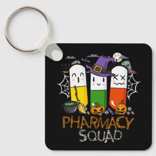 Halloween Pharmacy Squad PIls Kostuumapotheker Sleutelhanger
