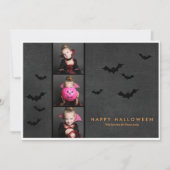 Halloween Photo Strip Kaart (Voorkant)