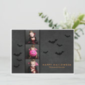 Halloween Photo Strip Kaart (Staand voorkant)