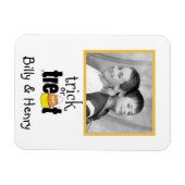 Halloween Photo Whimsical Cute Candy Corn Funny Magneet (Horizontaal)