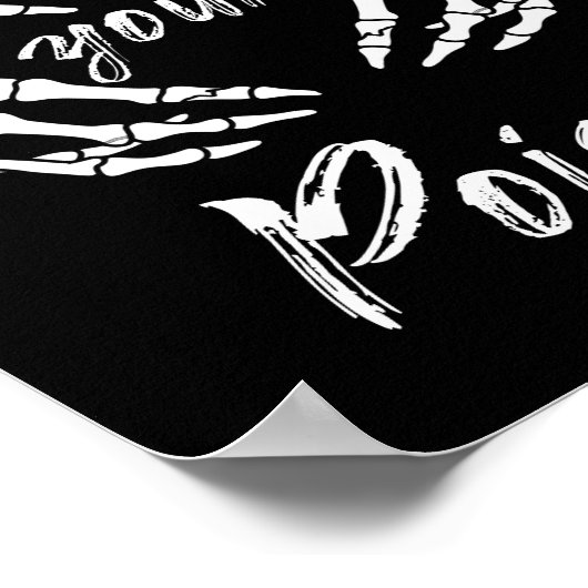 Halloween Pick Uw Poison Baby shower Game Poster (Hoek)