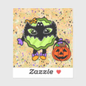 Halloween Pickle | Vakantiepickle Sticker (Vel)