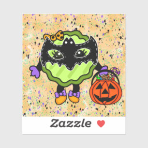 Halloween Pickle   Vakantiepickle Sticker
