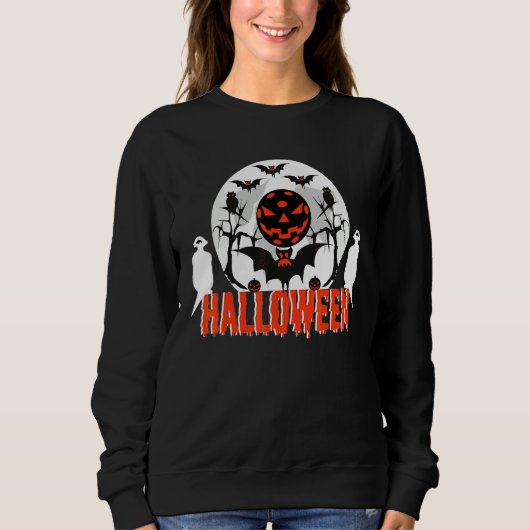 Halloween Pickleball Kostuum IV Trui (Voorkant)