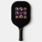 Halloween Pickleball Paddle (Achterkant)