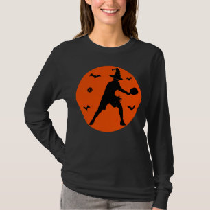 Halloween Pickleball Player T-shirt