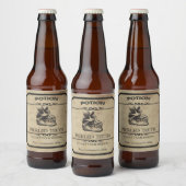 Halloween Pickled Teeth Apothecary Bier Label Etiket (Flessen)